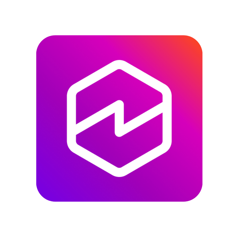 Amazon Quick logo: a white lightning bolt inside a hexagon on a magenta rounded square.